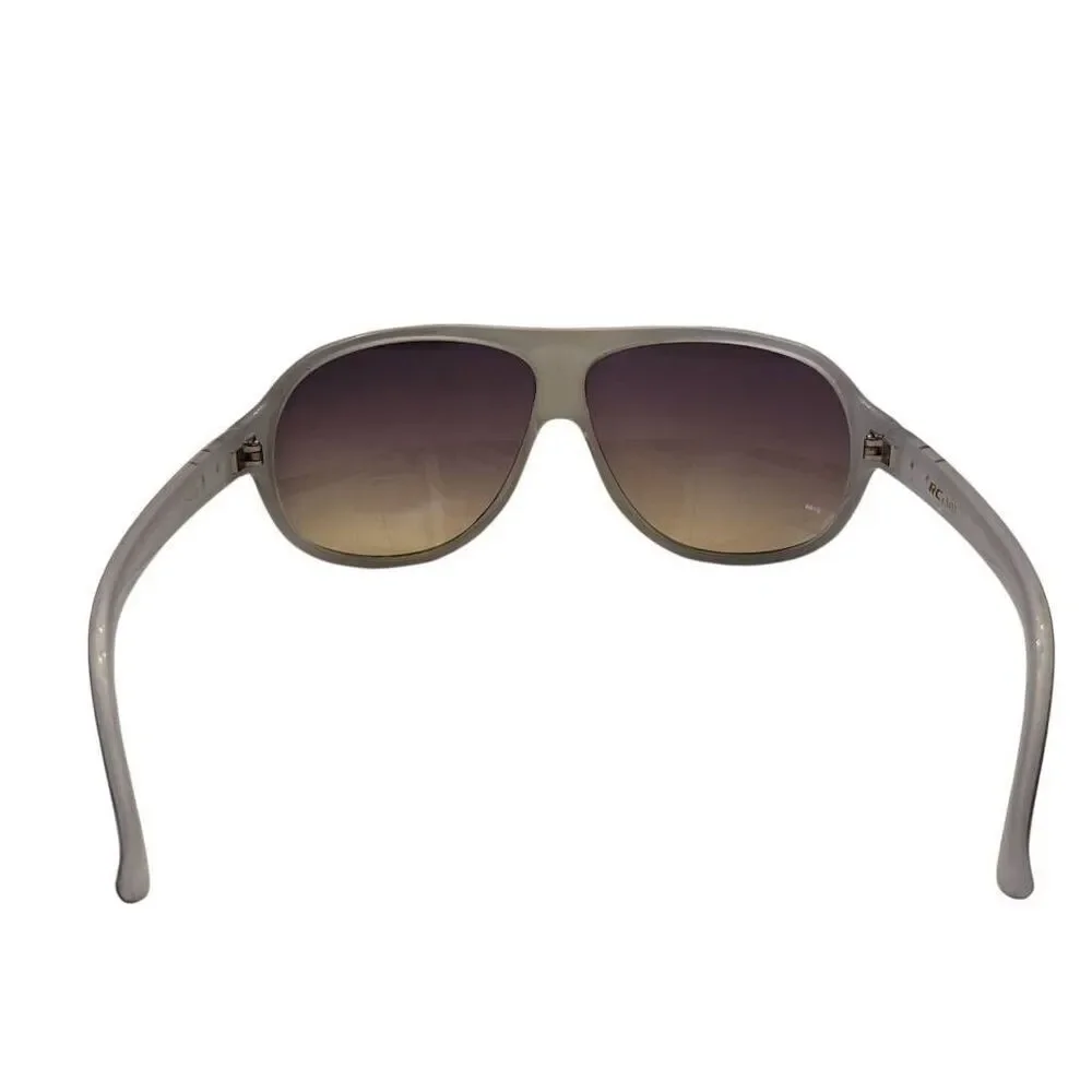 Relic Dark Gray Frame Gradient Black Lens Sunglasses w NEW Soft Leather Case
